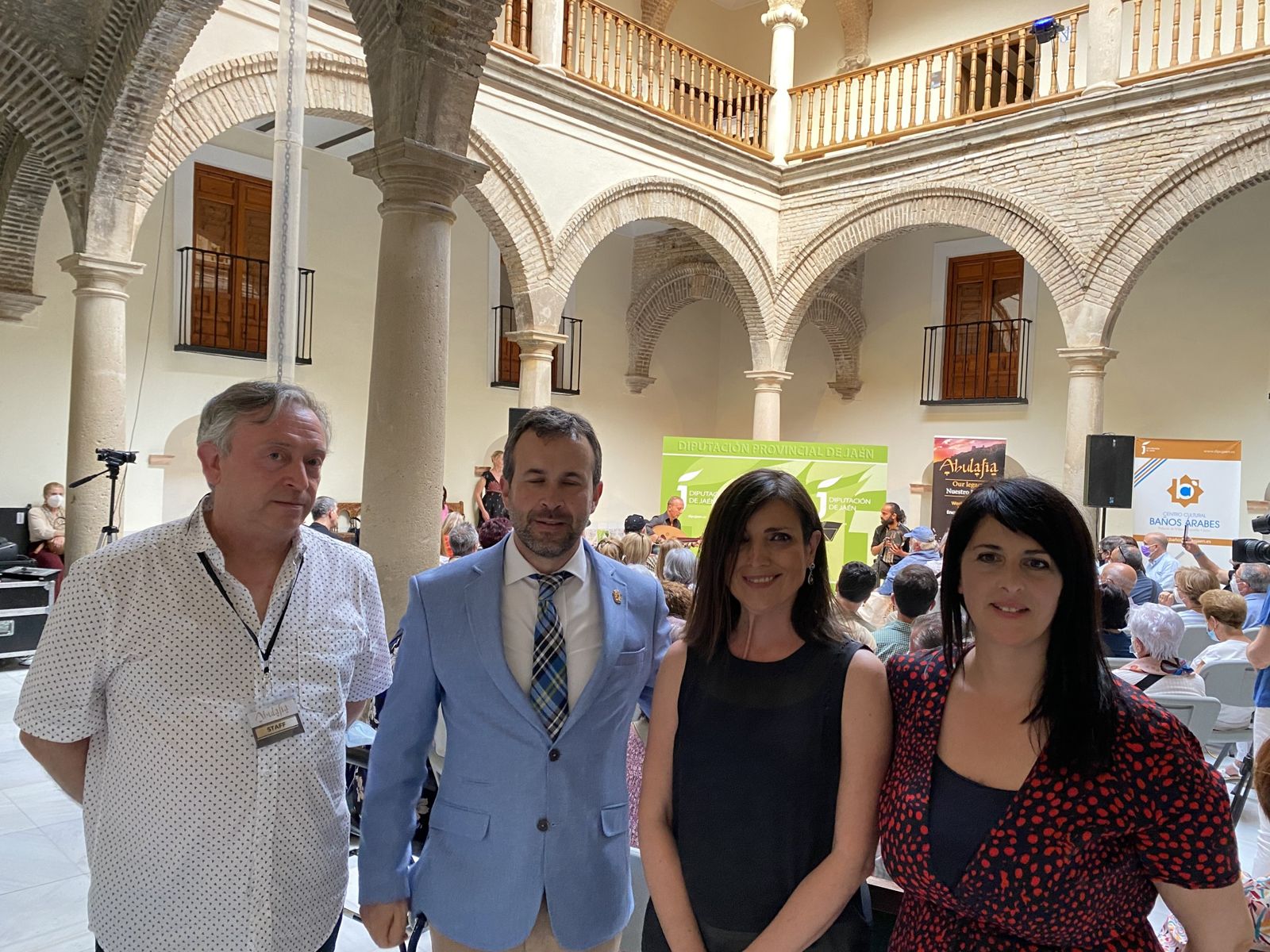 Inauguración con las autoridades · Jaén
