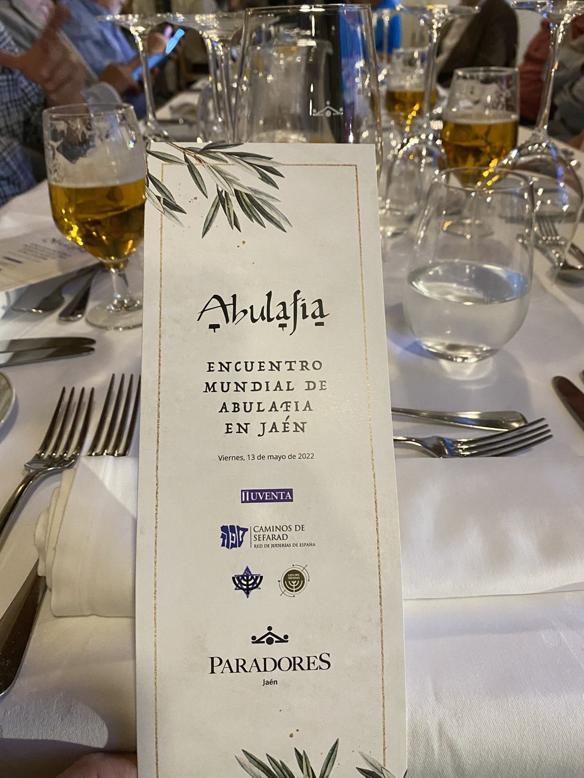 Menú de Shabat · Parador de Jaén